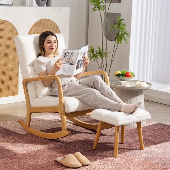 Produktbild Homcom Schaukelstuhl