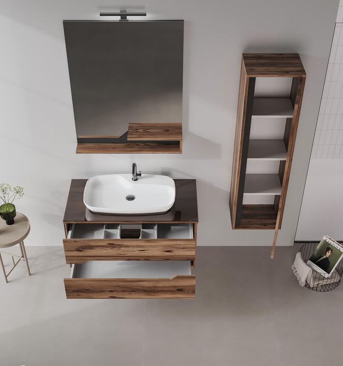 Produktbild Homitis Galia 80 Decorative Wooden Mirror (80 x 100 cm)