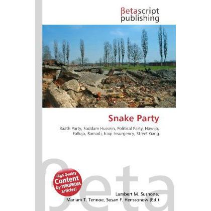 Snake Party, Fachbücher