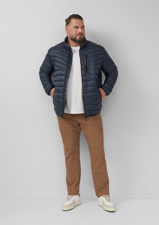 Produktbild S.Oliver Outdoor-Jacke Leichte Steppjacke mit sportiven Kontrastdetails | 360° Circular Vision (5XL)
