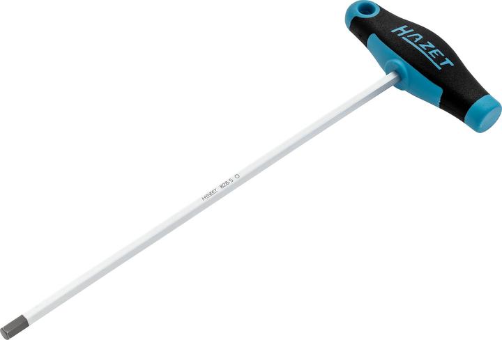 Produktbild HAZET Schraubendreher ∙ mit T-Griff 828-5 ∙ Innen Sechskant Profil ∙ 5 mm (Innensechskant)