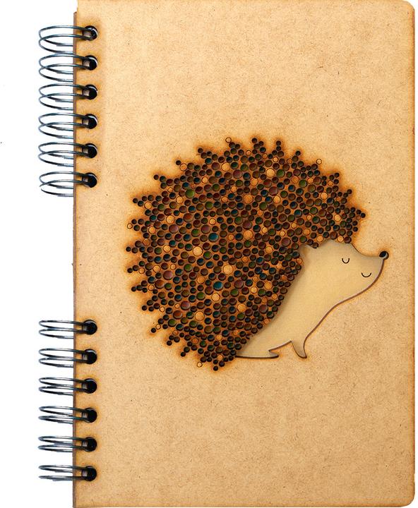 Immagine prodotto Komoni Taccuino / Orgoglioso di essere me (Riccio) / foderato A5 (A5, Righe, Copertina rigida)