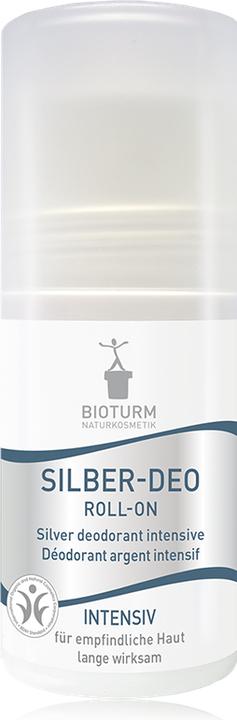 Actual product image Bioturm Silver Deodorant Intensive (Roll-on, 50 ml)