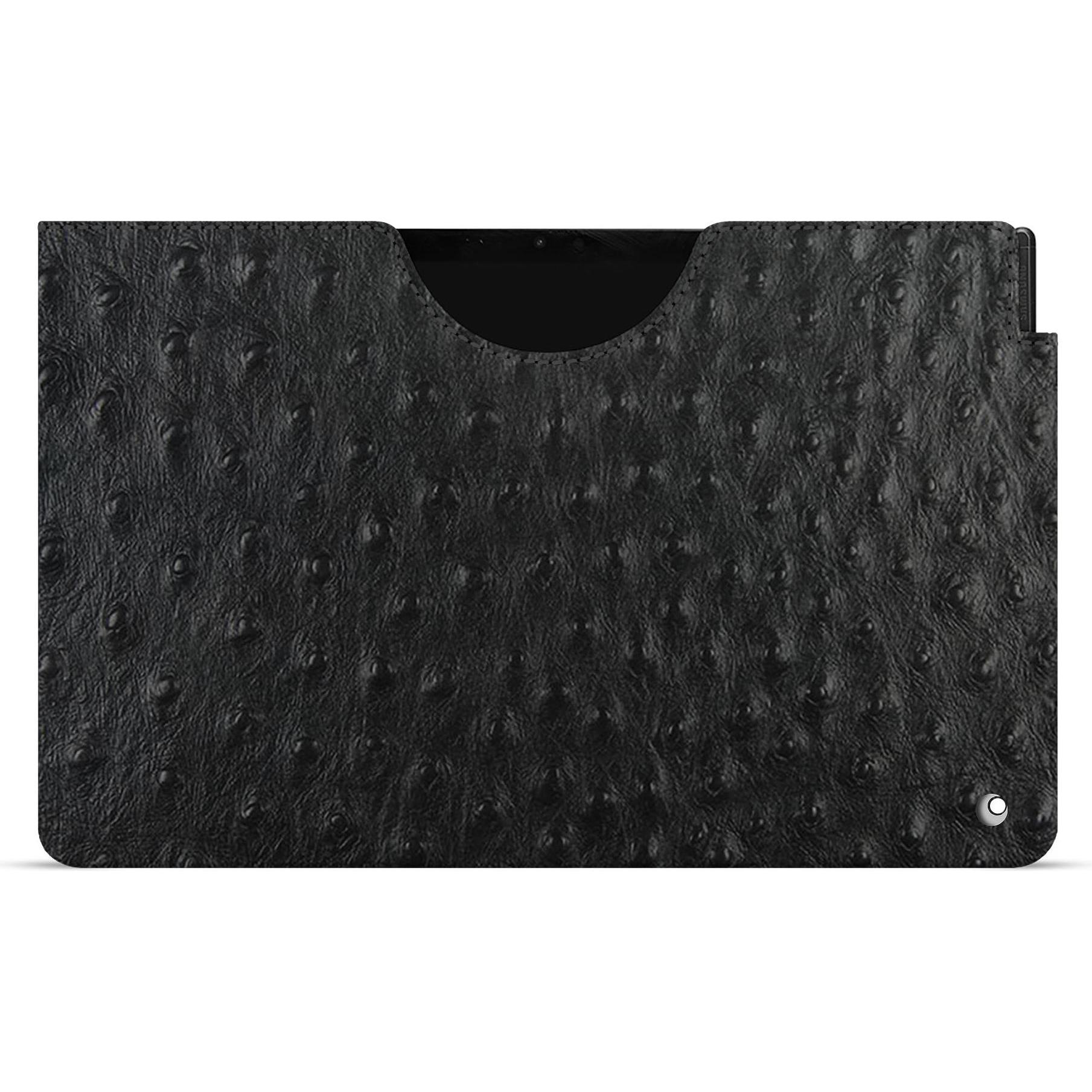 Noreve Lederschutzhülle (Galaxy Tab S9), Tablet Hülle, Schwarz