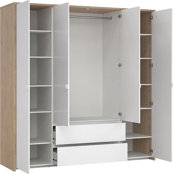 Produktbild Ebuy24 Kleiderschrank Next (197 x 58 x 203 cm)