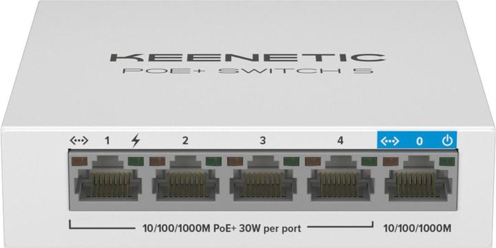Immagine prodotto Keenetic Switch POE+ 5 UE Switch PoE+ 4 porte + 1 Uplink (5 porte)