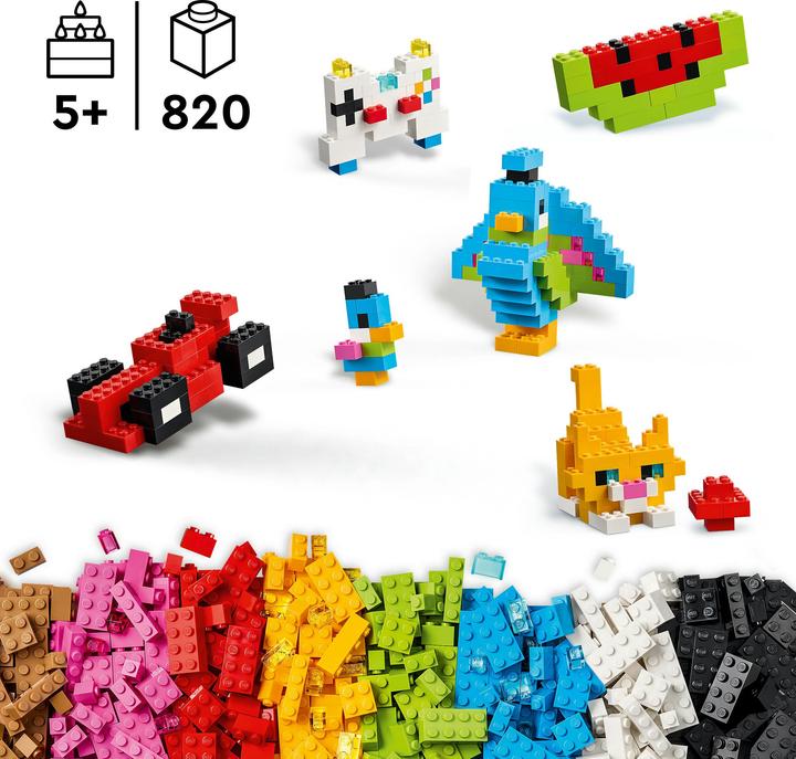 Produktbild LEGO Kreative Bunte Steine (11045, LEGO Classic)