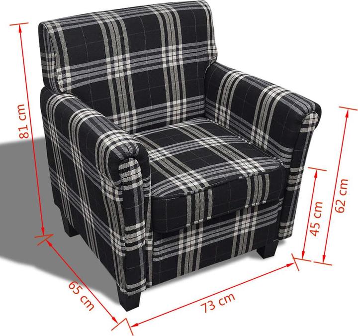 Actual product image vidaXL Sessel