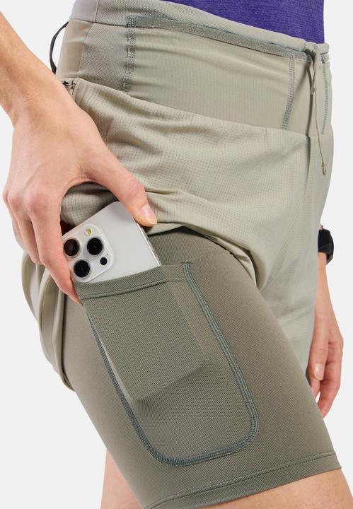 Produktbild Odlo Women's X-Alp Trail 5" 2-In-1 Short (XS)