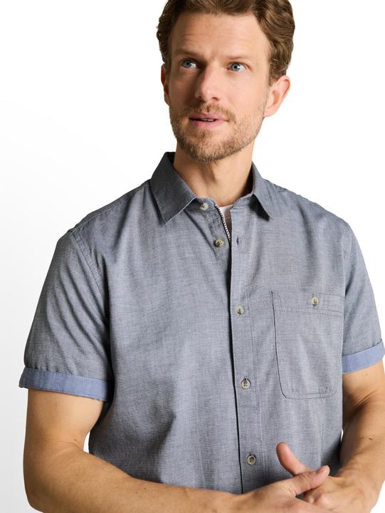 Immagine prodotto Tom Tailor Regular Fit Kurzarmhemd aus Baumwolle (L)
