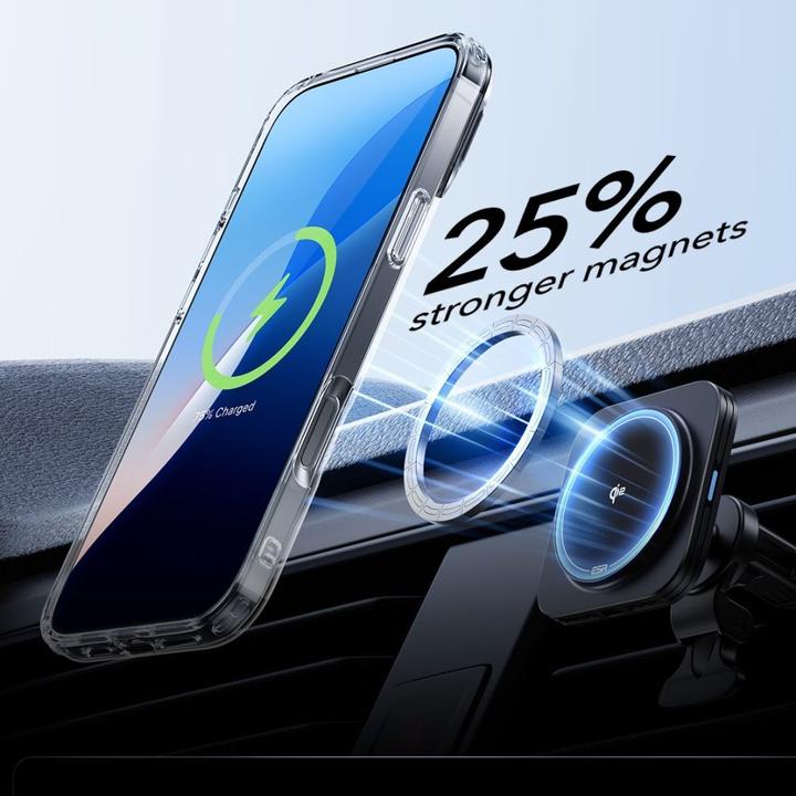 Produktbild ESR Classic Hybrid Kickstand Halolock Magsafe & Tempered Glass Iphone 16 Pro Max Clear (Apple iPhone 16 Pro Max)