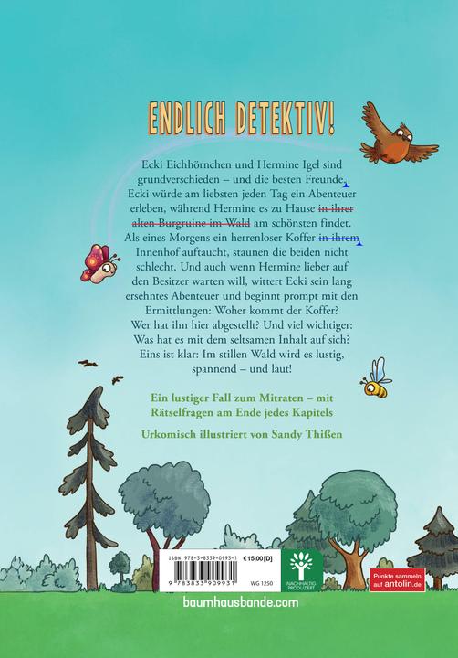 Productafbeelding Rabatz in der Burgruine - Eine Detektivgeschichte zum Mitraten (Miriam Mann, Duits)