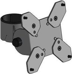 Produktbild Ergonomic Solutions VESA 75/100 DISPLAY SCREEN