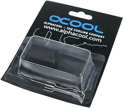 Produktbild Alphacool HF Muffe G1/4 IG auf G1/4 IG Deep Black