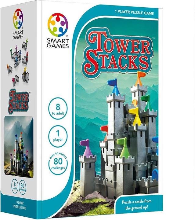 Immagine prodotto Smart Games Pile a torre (Francese, Inglese, Italiano, Tedesco, 1 Giocatori)