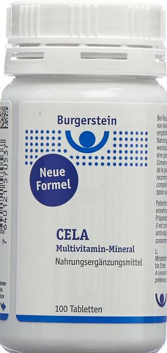 Image du produit Burgerstein Multivitamine minérale CELA (100 pièce(s), Cachets, 162 g)