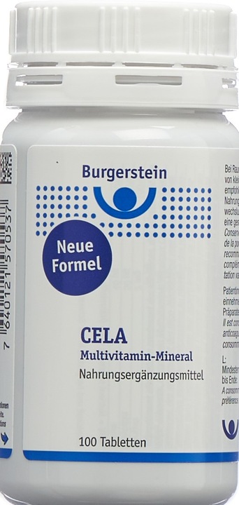Produktbild Burgerstein Multivitamin-Mineral CELA (100 Stück, Tabletten, 162 g)