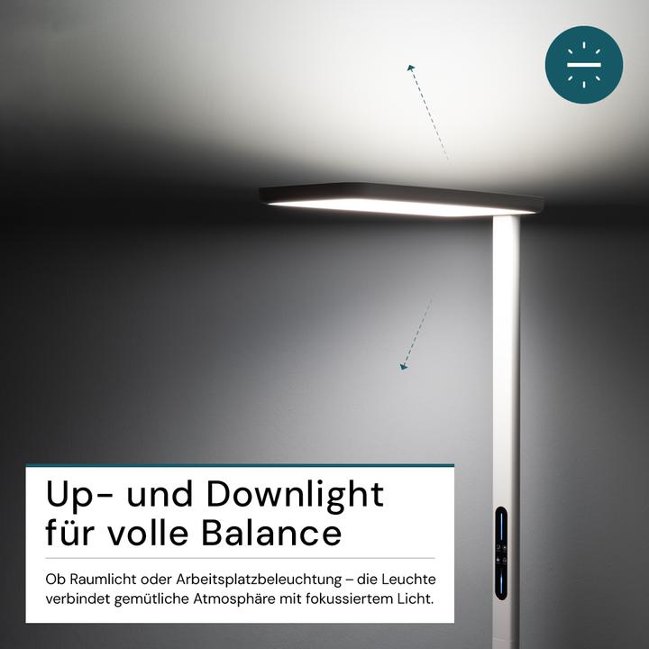 Actual product image Luxula LED office floor lamp (7000 lm)