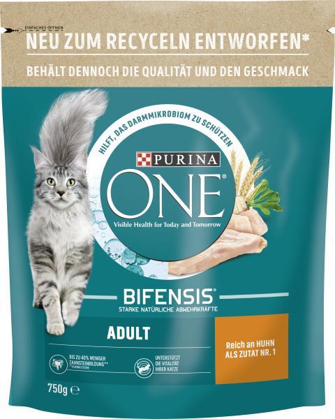 Actual product image Purina ONE Adult Chicken U. Wholemeal (Adult, 1 pcs., 750 g)