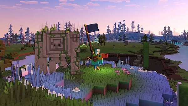 Productafbeelding Nintendo Minecraft Legends DELUXE SWITCH (Switch, Meertalig)