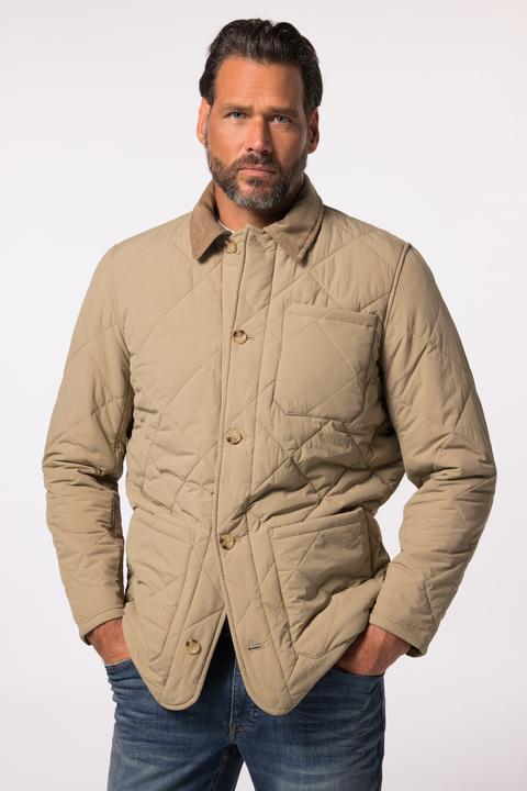 Produktbild JP1880 JP 1880 Steppjacke, Cowboy, Cordkragen (4XL)