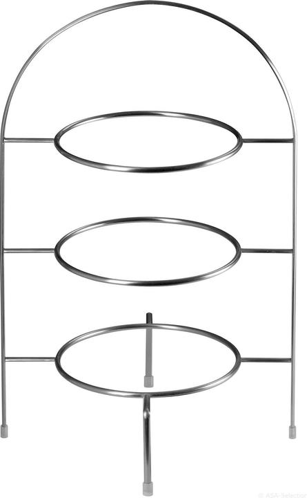 ASA Selection À Table Etagere 3-tier, H: 36.5cm per ø21cm - senza piatti