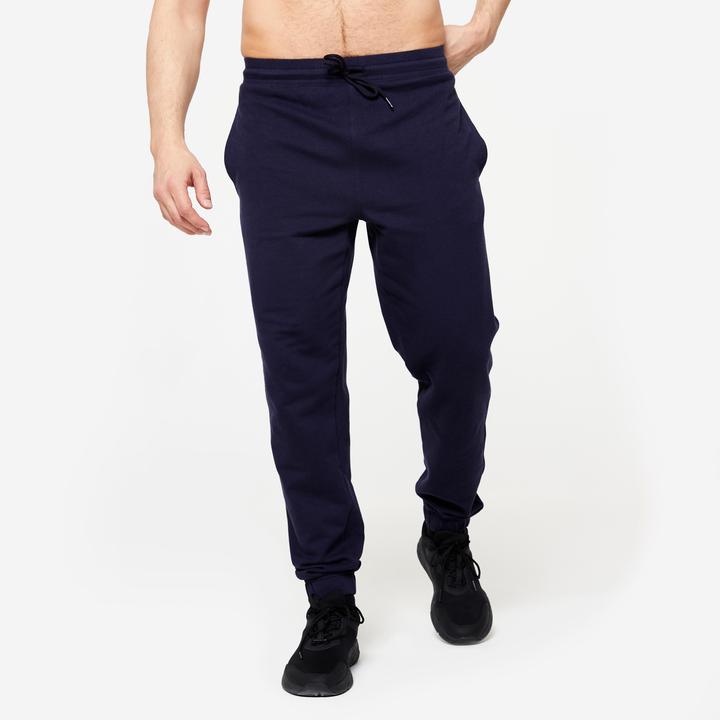 Domyos Jogginghose Herren warm - blau
