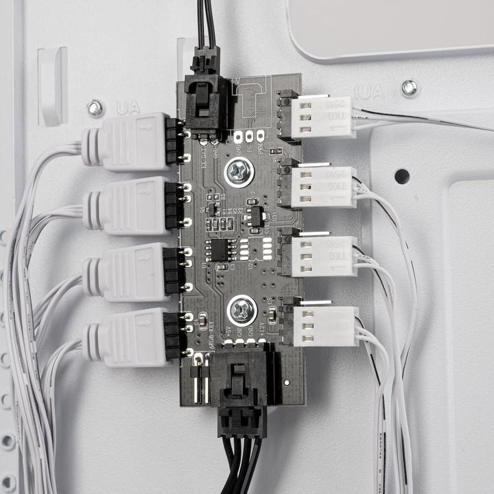 Produktbild Silverstone SST-FA514X-WG - FARA High Airflow ATX Mid-Tower gaming chassis with dual radiator suppor (ATX, mATX, Mini-ITX)