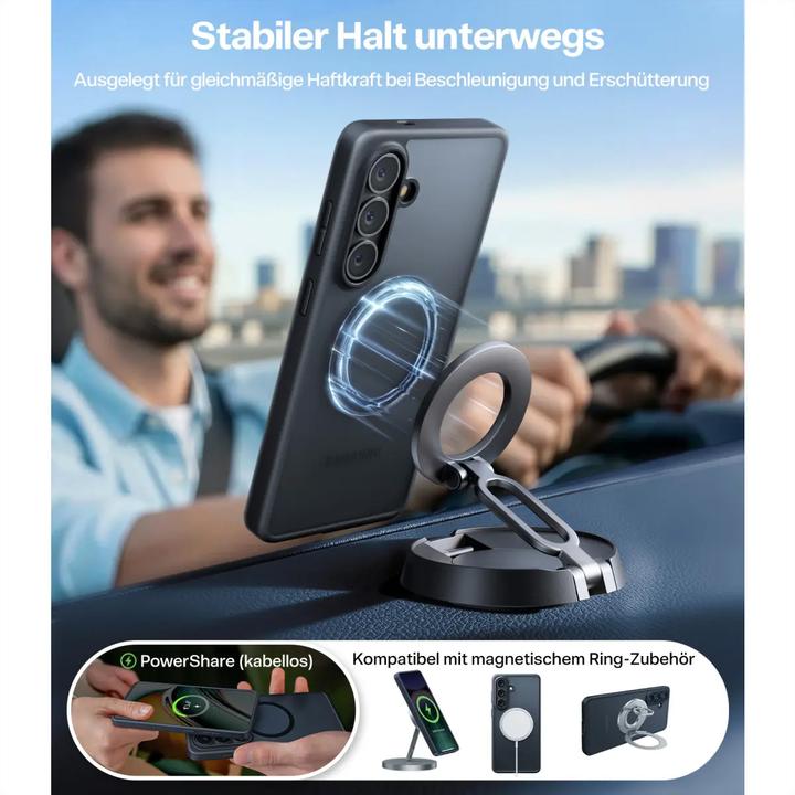 Produktbild Torras - Guardian Magnetic Series - Samsung Galaxy S26 - Black (Samsung Galaxy S26)