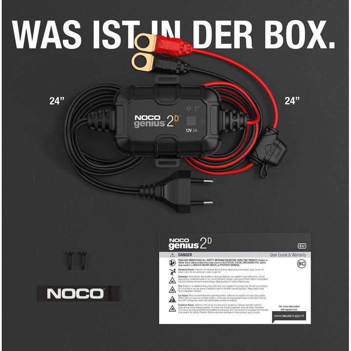 Produktbild Noco Genius2DEU (12V, 2 A)
