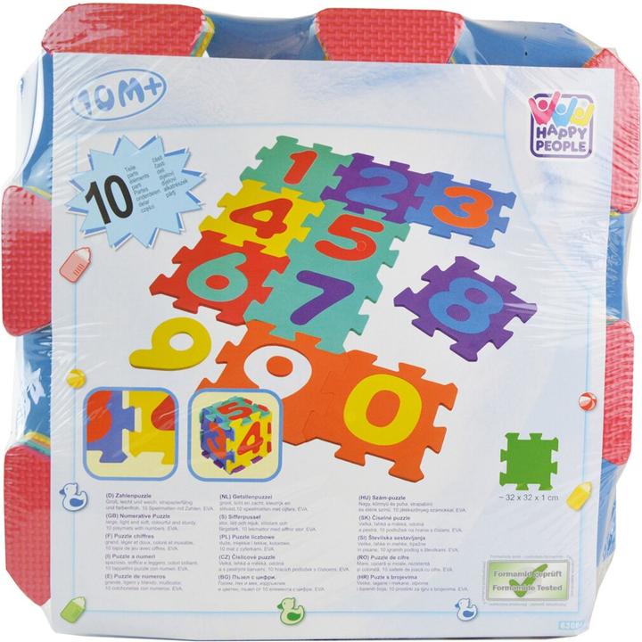 Produktbild Happy People Puzzlematten mit Zahlen (32 x 32 x 1 cm)