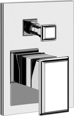 Produktbild Gessi Eleganza, Fertigmontageset für Einhebelmischer, automatische Umstellung, für Wanne oder Dusc