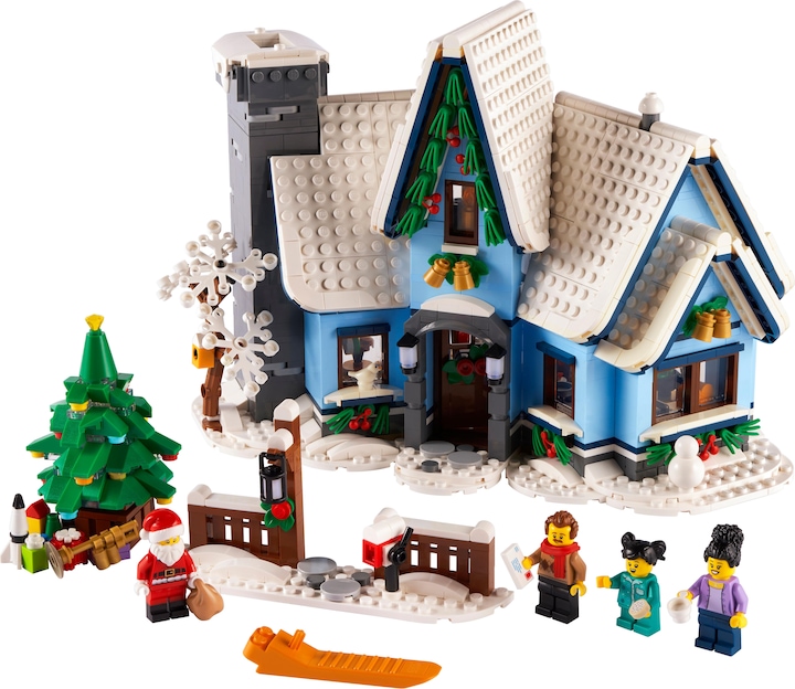 Actual product image LEGO Visit of Santa Claus (10293, LEGO Creator Expert, LEGO Rare Sets)