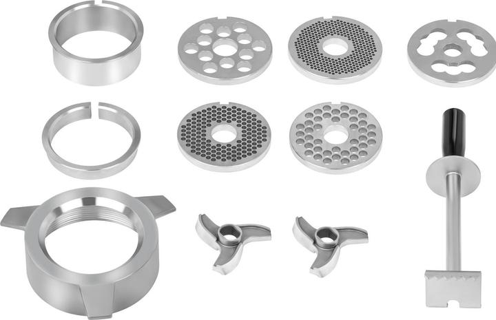 Actual product image Royal Catering Meat Grinder - stainless steel - 800 kg/hr - with reverse gear