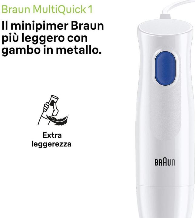 Immagine prodotto Braun BRA MQ10.201.M Frullatore a mano c/bl