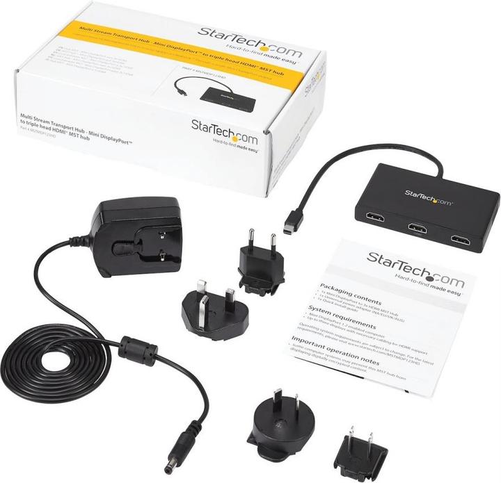 Produktbild StarTech MDP 1.2 TO HDMI MST HUB