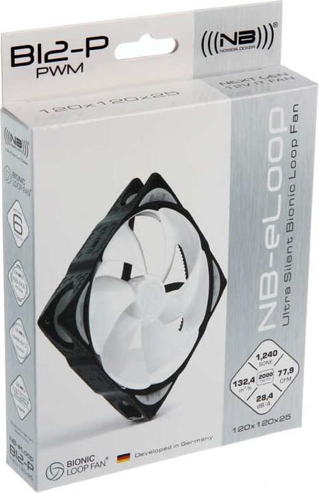 Produktbild Noiseblocker NB-eLoop B12-P (120 mm, 1 x)