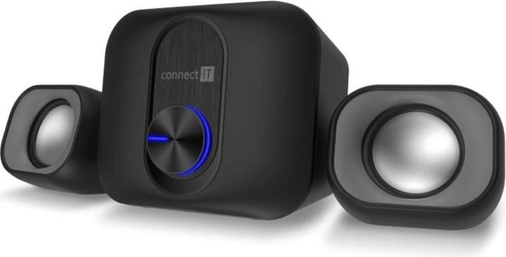Produktbild Connect IT Rumble PRO PC schwarz / Lautsprecher 2.1 / 11W / USB-A + 3,5 mm
