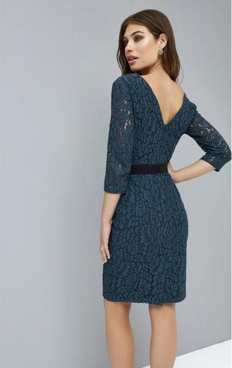 Image du produit Little Mistress - Robe en dentelle appliquée - Femme (42)