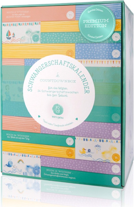 Actual product image vortageins Premium Edition Pregnancy Calendar