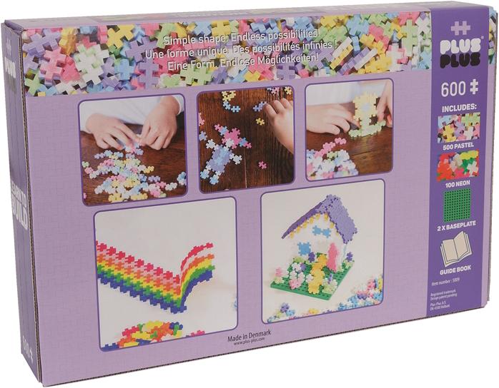 Actual product image Plus-Plus Mini Basic 600 - Pastel