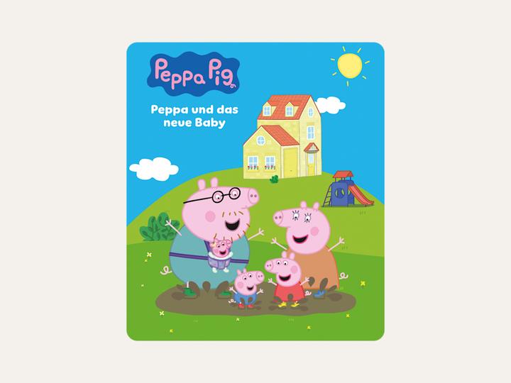 Immagine prodotto Tonies Audiosystem Hörfigur Peppa Pig - Peppa und das neue Baby (Tedesco)