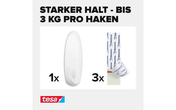 Produktbild tesa Powerstrips Klebehaken XL