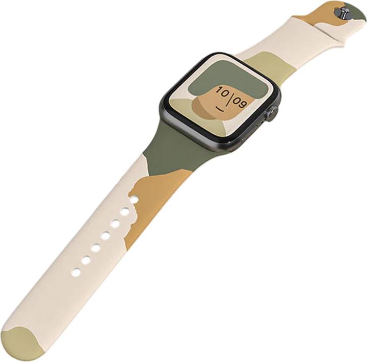 Immagine prodotto EKO Cinturino per orologio TPU Patchwork Verde (22 mm, TPU)