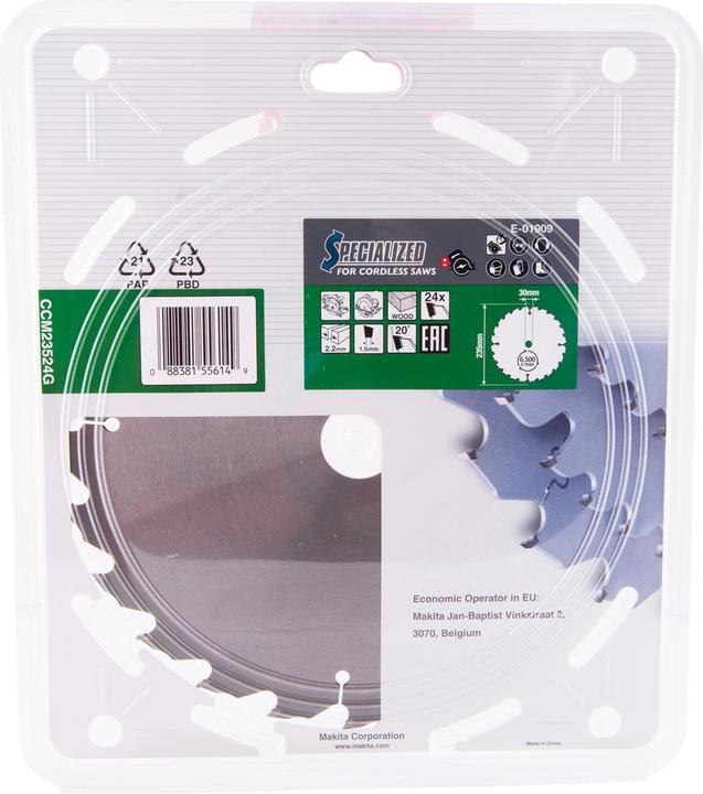 Productafbeelding Makita EFFICUT zaagblad 235 x 30 x 24 tanden