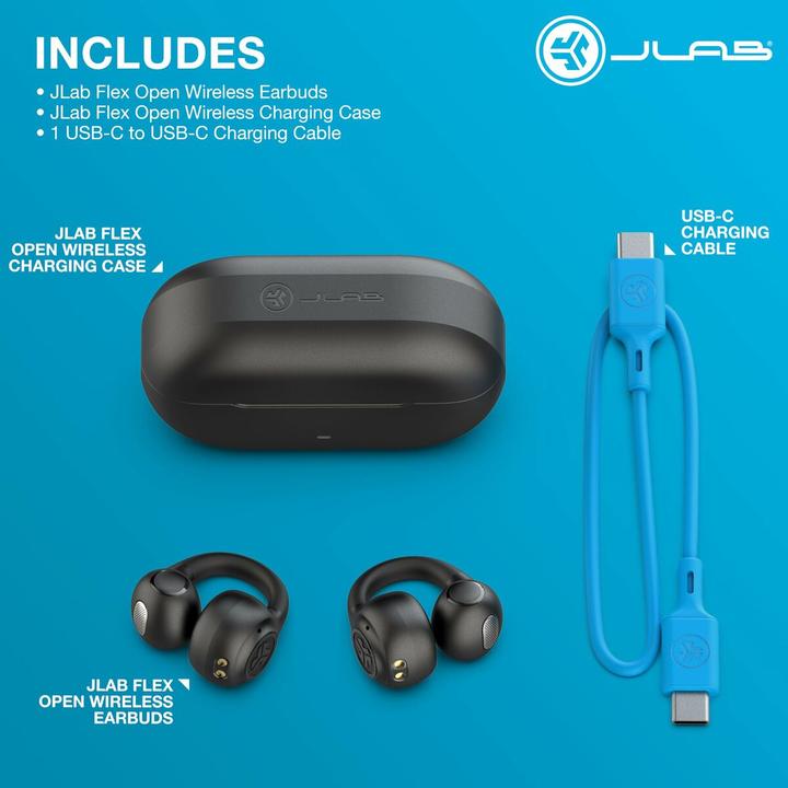 Actual product image JLab Audio Flex Open Air Clip (ANC, 7 h, Wireless)