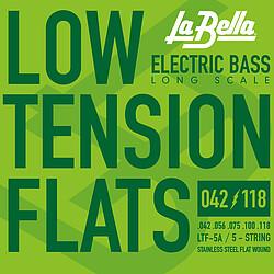La Bella LTF-5A Low T. Flex Flat 042/118 (Gitarre), Saiten