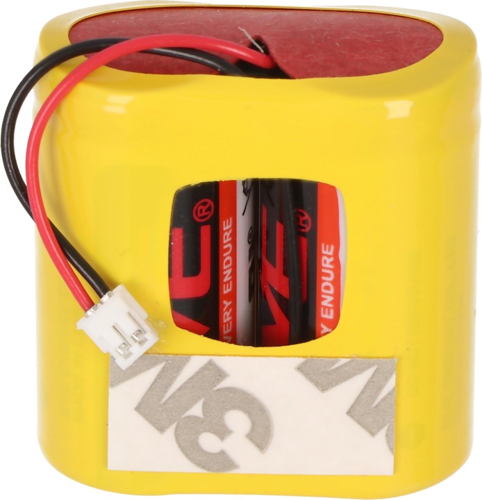 AccuCell Batterie 3V passend für Panasonic CR-23ZCF2CN, Glutz 271964 Batteriepack (1 Stk., 1400 mAh)