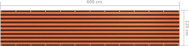 Produktbild vidaXL Sichtschutz Balkon (120 cm)