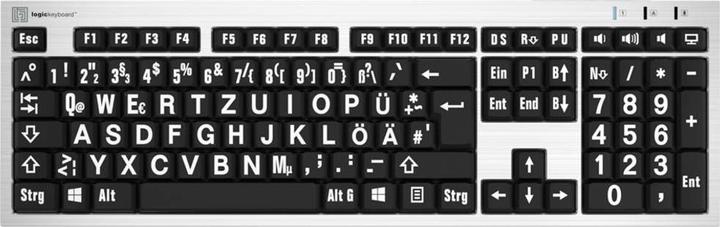 Produktbild Logickeyboard XLPrint (DE, Kabelgebunden)